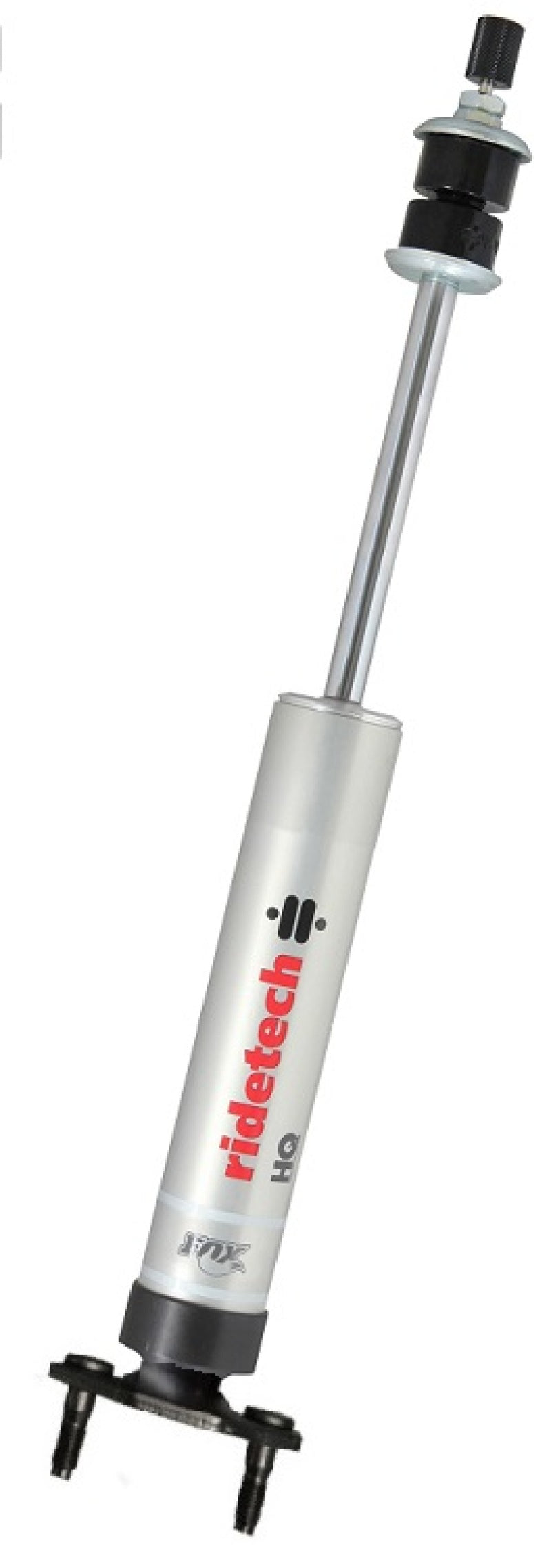 RID HQ Shocks - Ridetech HQ Series Shock Absorber Single Adjustable 4.75in Stroke Stud Plate/Stud 8.55in x 13.3in