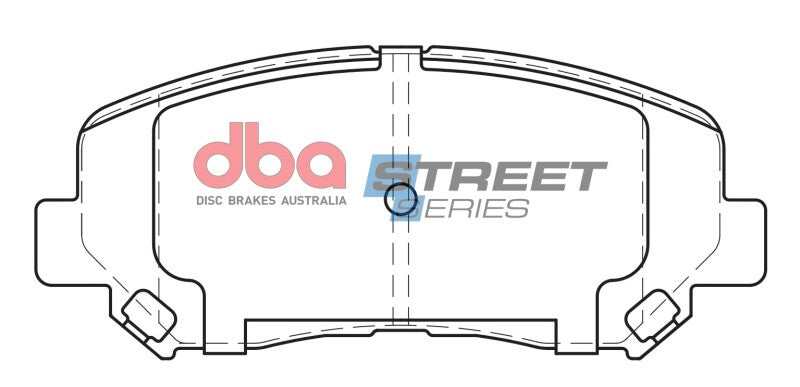 DBA Street Series Brake Pads - DBA 13-18 Mazda CX-5 Street Series Front Brake Pads