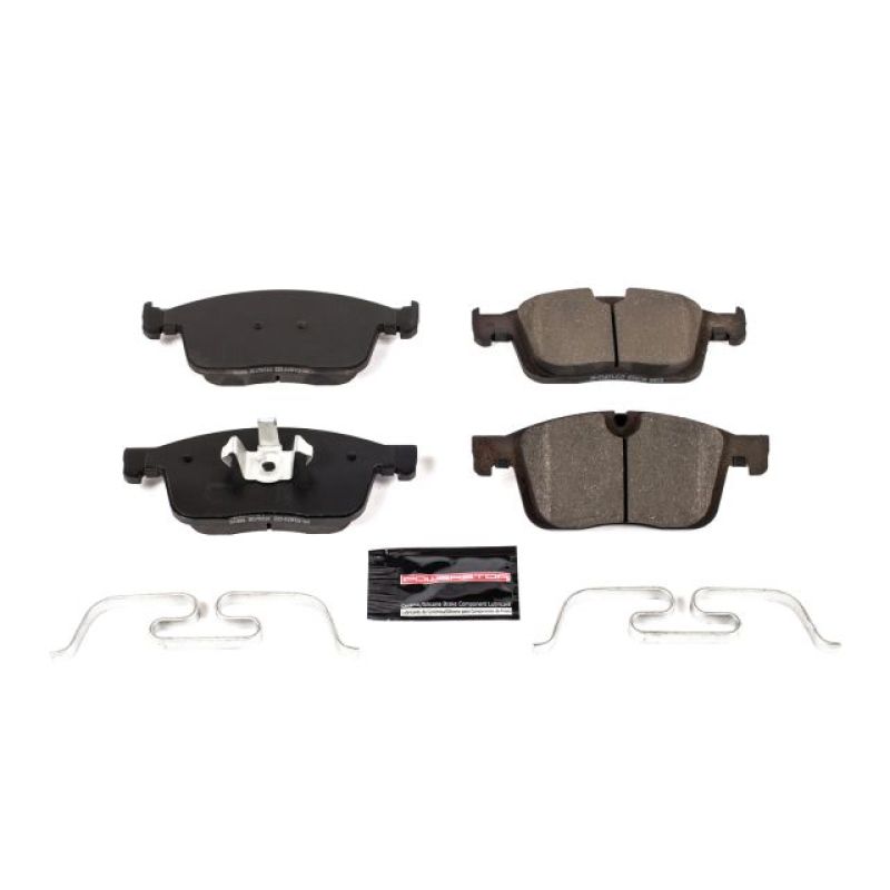 PSB Z23 Evolution Brake Pads - Power Stop 16-17 Volvo XC60 Front Z23 Evolution Sport Brake Pads w/Hardware