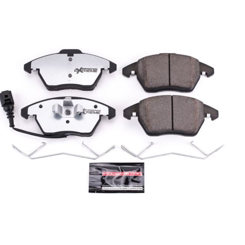 PSB Z26 Extreme Brake Pads - Power Stop 06-13 Audi A3 Front Z26 Extreme Street Brake Pads w/Hardware