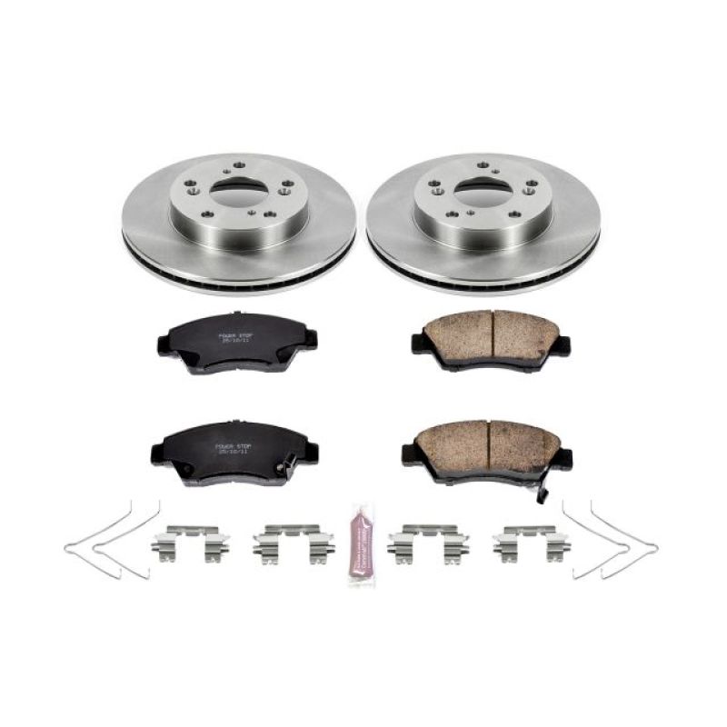 PSB Autospecialty Kit - Power Stop 13-15 Acura ILX Front Autospecialty Brake Kit