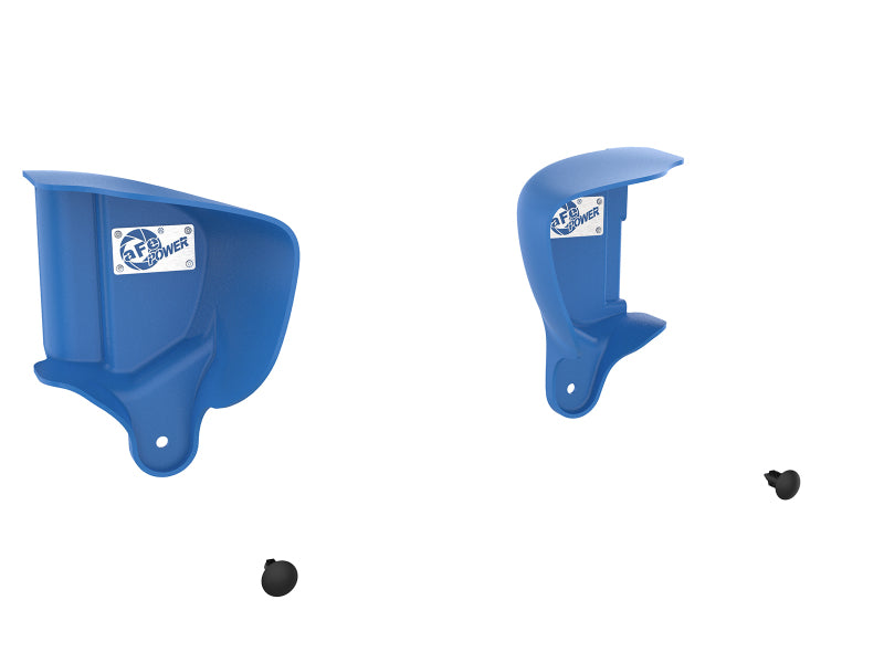 AFE Air Scoops - aFe Magnum FORCE Dynamic Air Scoop 15-18 BMW M3/15-20 M4 - Blue