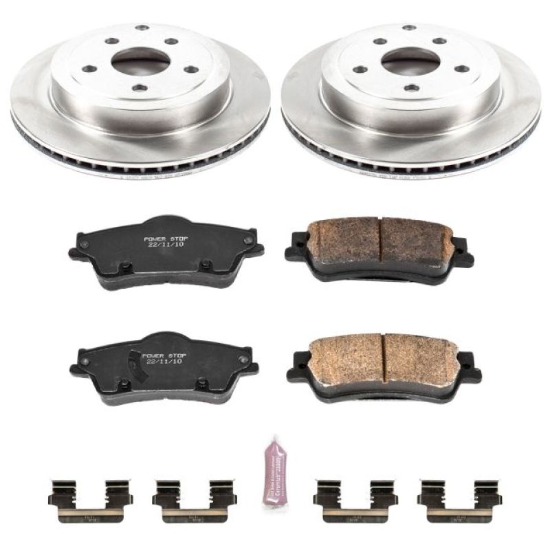 PSB Autospecialty Kit - Power Stop 08-09 Pontiac G8 Rear Autospecialty Brake Kit