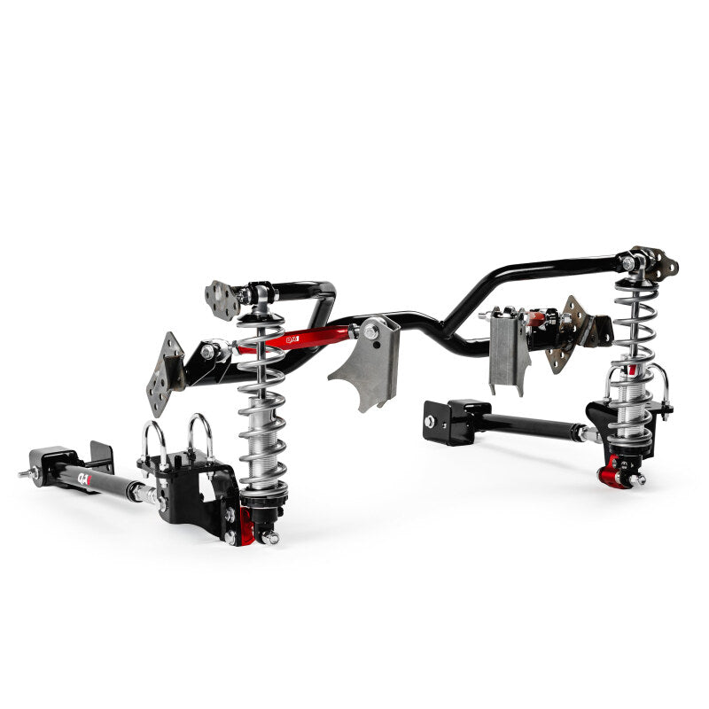 QAP Susp. Conversion System - QA1 67-70 Ford Mustang Rear Four Link Suspension Kit - Double Adj - 150lb/in