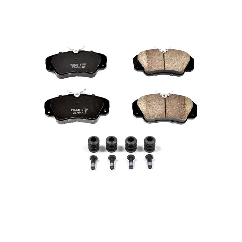 PSB Z17 Evolution Brake Pads - Power Stop 97-01 Cadillac Catera Front Z17 Evolution Ceramic Brake Pads w/Hardware