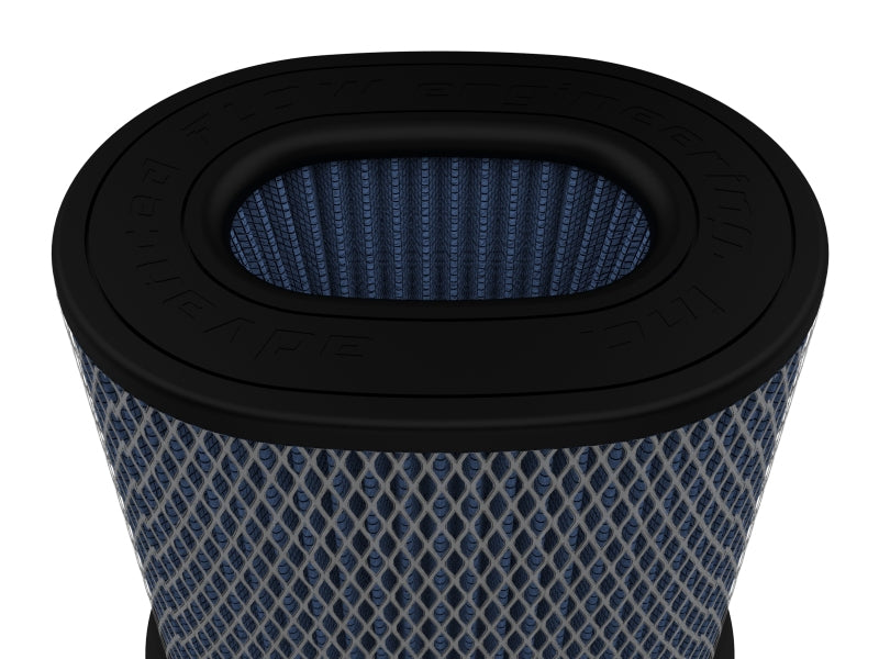 AFE Universal Pro-5 R Filter - aFe MagnumFLOW HD Air Filters Pro 5 R Oval 7in X 4.75in F 9in X 7in T X 9H