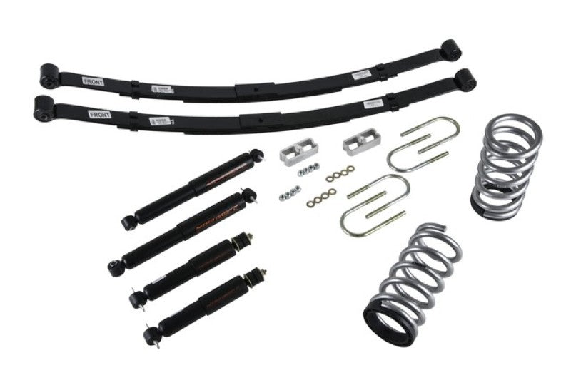 BT Lowering Kit w ND2 Shocks - Belltech LOWERING KIT 94-03 S10/15 PU W/ND2