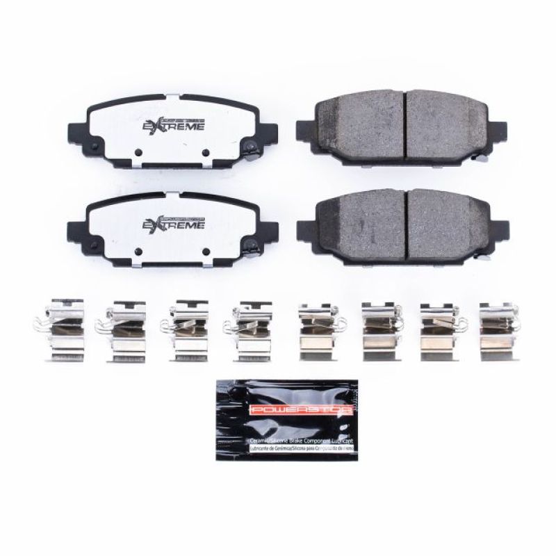 PSB Z36 Truck & Tow Brake Pads - Power Stop 18-19 Jeep Wrangler Rear Z36 Truck & Tow Brake Pads w/Hardware