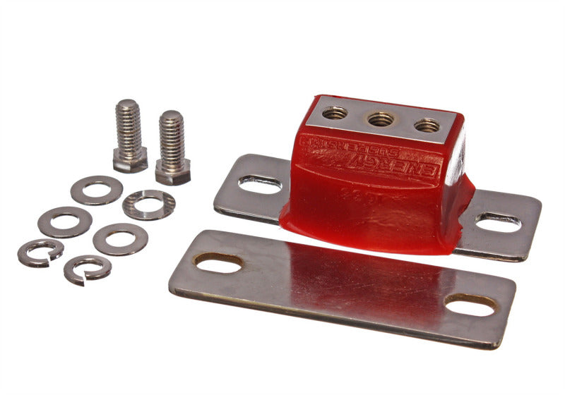 ES Trans Mounts - Red - Energy Suspension Chrome GM Trans Mount - Red