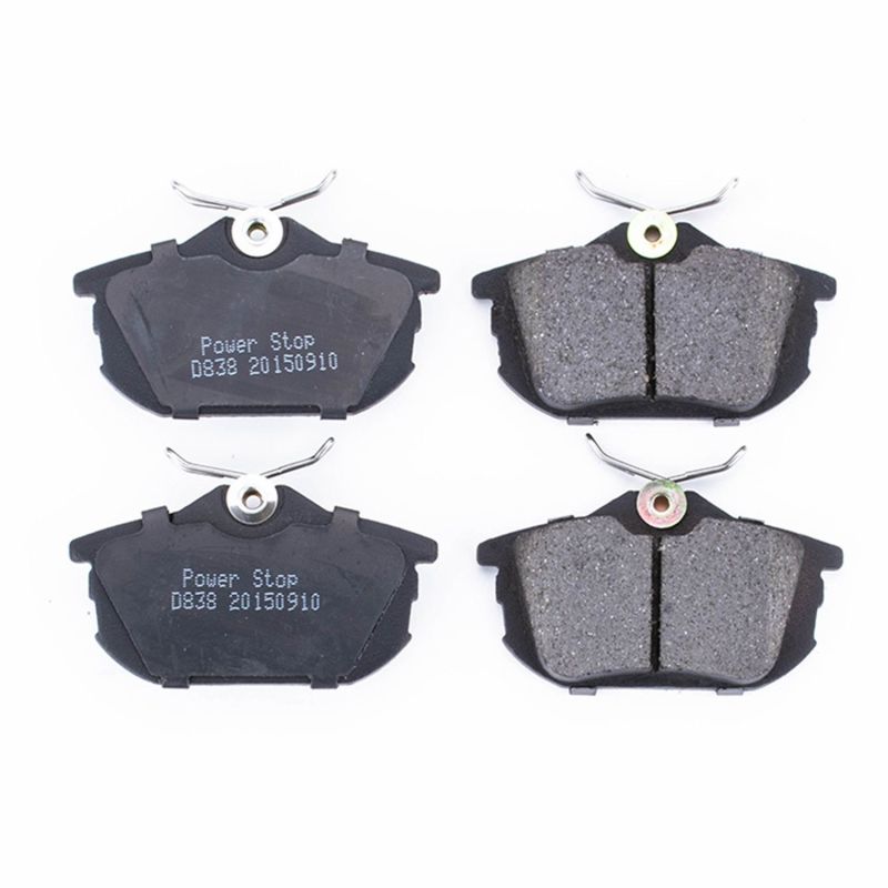 PSB Z17 Evolution Brake Pads - Power Stop 00-04 Volvo S40 Rear Z17 Evolution Ceramic Brake Pads w/Hardware