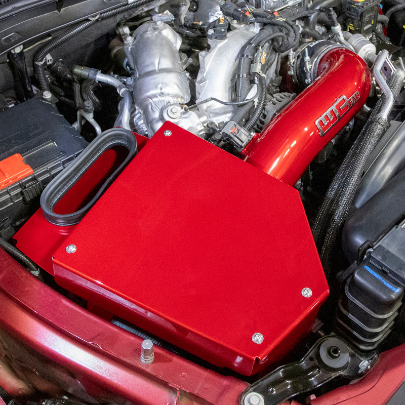 WCF Intake Kit - Wehrli 20-24 Chevrolet 6.6L L5P Duramax 4in Intake Kit - Chevy Orange