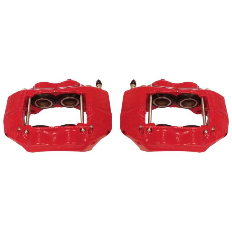 PSB Red Calipers - Power Stop 95-03 Toyota Tacoma Front Red Calipers w/o Brackets - Pair