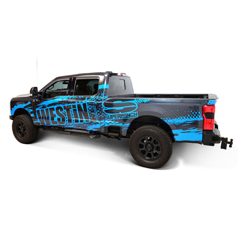 WES Running Boards - AT6 - Westin 15-25 Ford F-150 SuperCrew / 17-25 F-250/350 CC AT6 Running Boards - Black