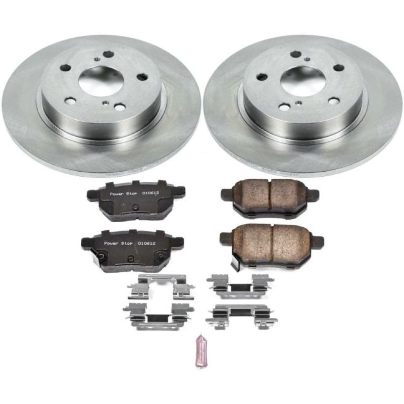 PSB Autospecialty Kit - Power Stop 11-16 Scion tC Rear Autospecialty Brake Kit