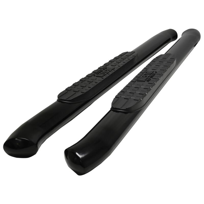 WES Nerf Bars - PRO TRAXX 4 - Westin 21-22 Ford Bronco (2-Door) PRO TRAXX 4 Oval Nerf Step Bars - Textured Black