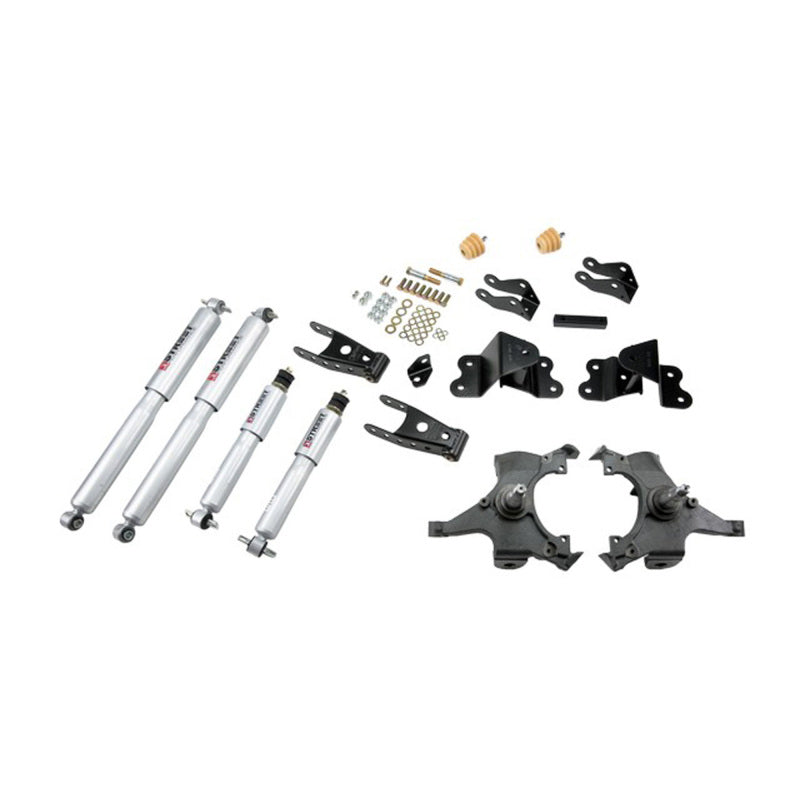BT Lower Kit w SP Shocks - Belltech LOWERING KIT WITH SP SHOCKS