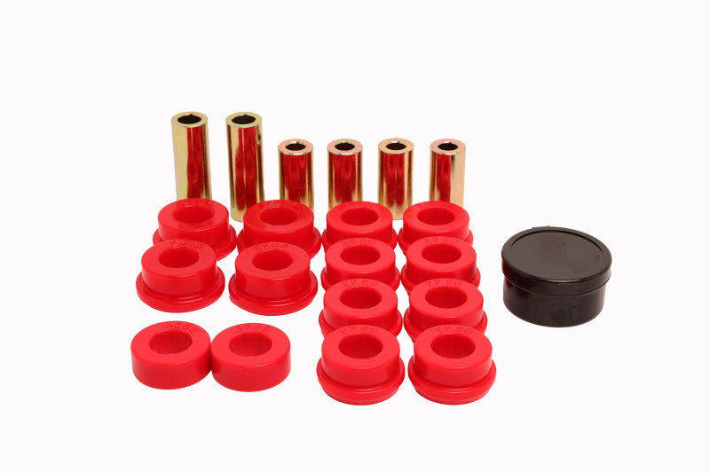 ES Cntrl Arm Bushings - Red - Energy Suspension 94-97 Honda Accord/Odyssey Red Front Control Arm Bushing Set