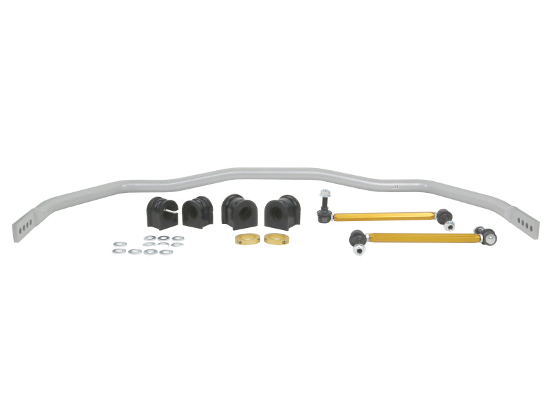 WL Sway Bars - Front - Whiteline 05+ Ford Mustang Coupe (Inc GT/Shelby GT500) Front Heavy Duty Adjustable 33mm Swaybar