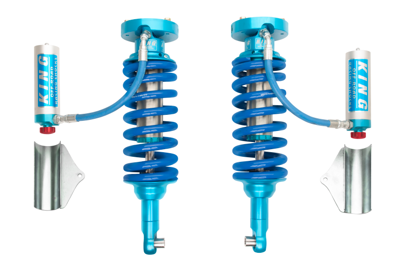 KIN 2.5 Coilovers - King Shocks 2016+ Nissan Titan XD Front 2.5 Dia Remote Reservoir Coilover w/Adjuster (Pair)