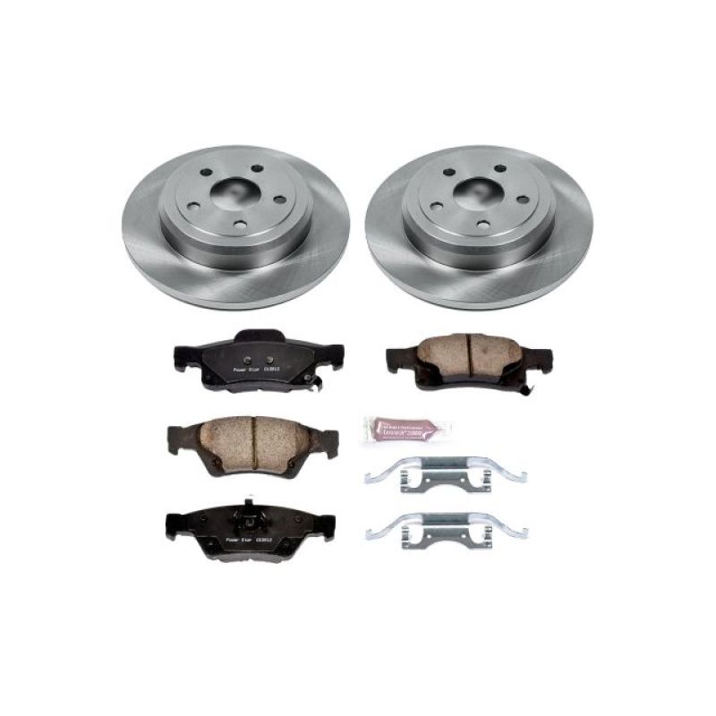 PSB Autospecialty Kit - Power Stop 11-19 Dodge Durango Rear Autospecialty Brake Kit