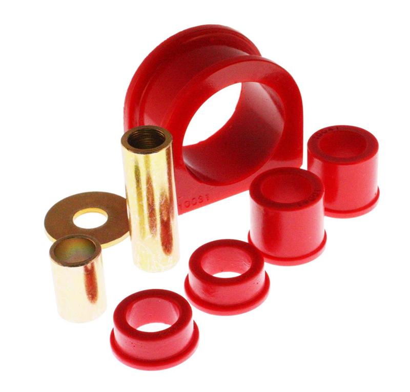 ES Steering Rack Bush - Red - Energy Suspension 95-04 Toyota Pickup 4WD / 96-02 4Runner Front Rack and Pinion Bushing Set - Red