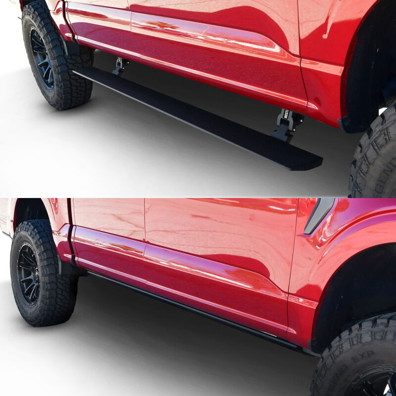 WES Running Boards - Pro-e - Westin 15-25 Ford F-150 SuperCrew / 17-25 F-250/350 CrewCab Pro-e Running Boards - Tex. Blk