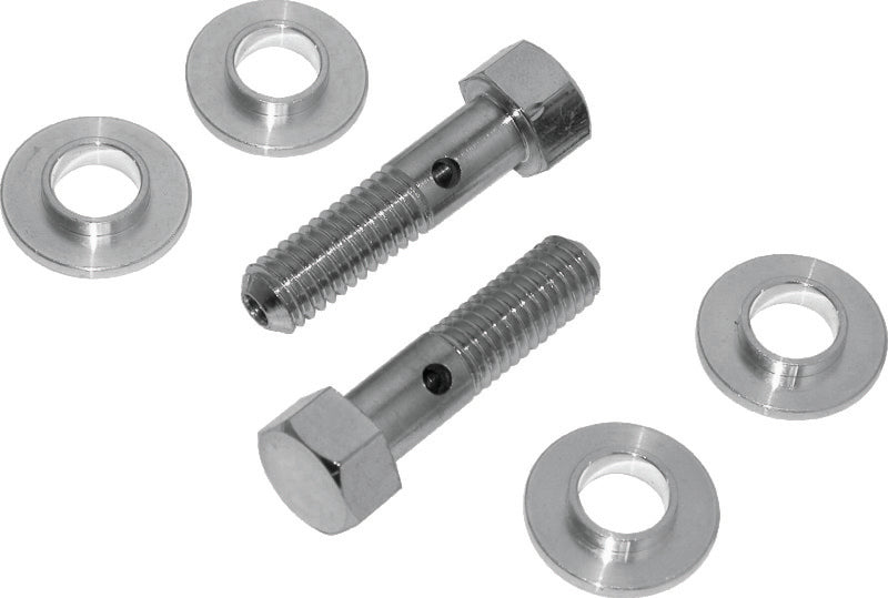BKC Breather Kit C - Bikers Choice Twin Cam Big Twin Breather Bolt Kit 3/8-16 X 1.5in