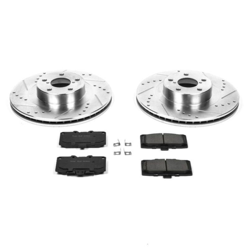 PSB Z23 Evolution Kit - Power Stop 06-07 Subaru Impreza Front Z23 Evolution Sport Brake Kit