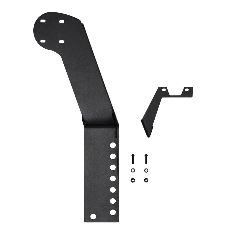 WES WJ2 Bumpers - Westin 07-18 Jeep Wrangler JK WJ2 3rd Brakelight / RotoPax Combo Mount - Textured Black