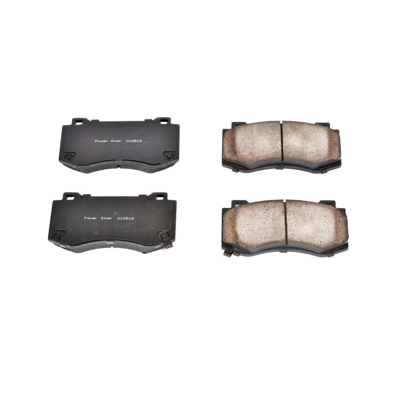 PSB Z16 Evolution Brake Pads - Power Stop 05-10 Chrysler 300 Front Z16 Evolution Ceramic Brake Pads