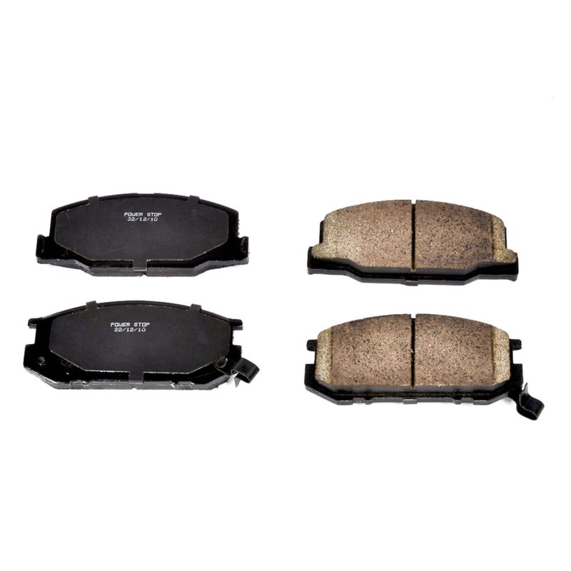 PSB Z16 Evolution Brake Pads - Power Stop 91-97 Toyota Previa Front Z16 Evo Ceramic Brake Pad