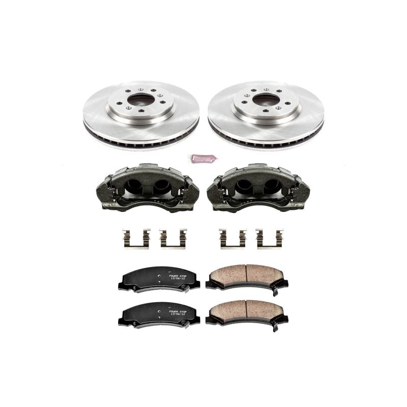 PSB Autospecialty Caliper - Power Stop 06-07 Chevrolet Monte Carlo Front Autospecialty Kit w/Cals