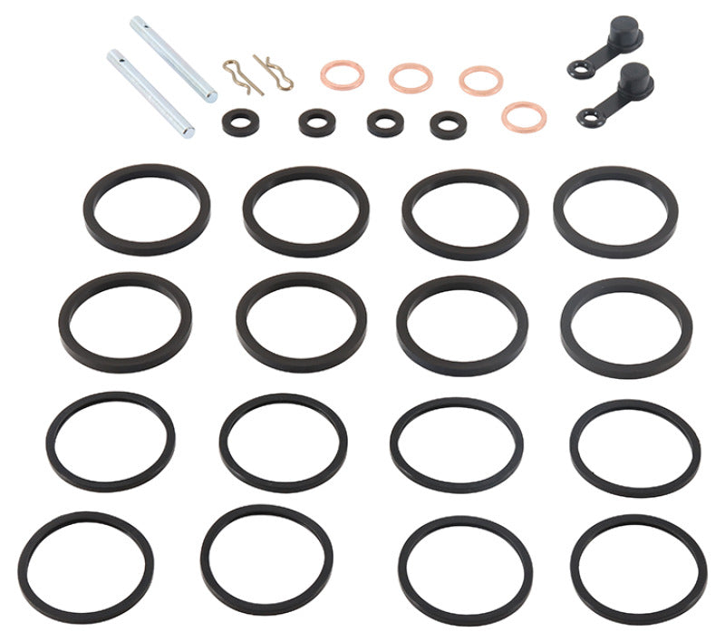 ABR Caliper Rebuild Kits - All Balls Racing 89-91 Kawasaki KR-1 Caliper Rebuild Kit Front