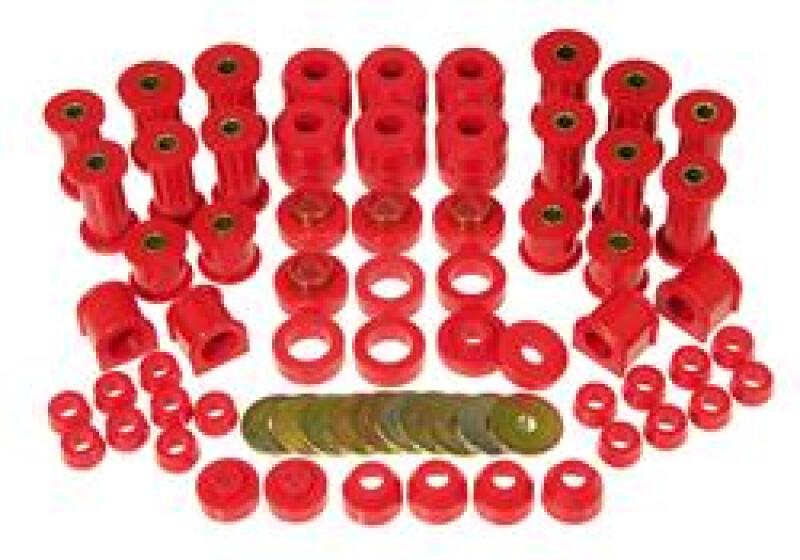 PRO Total Kits - Red - Prothane 87-96 Jeep Wrangler Total Kit - Red