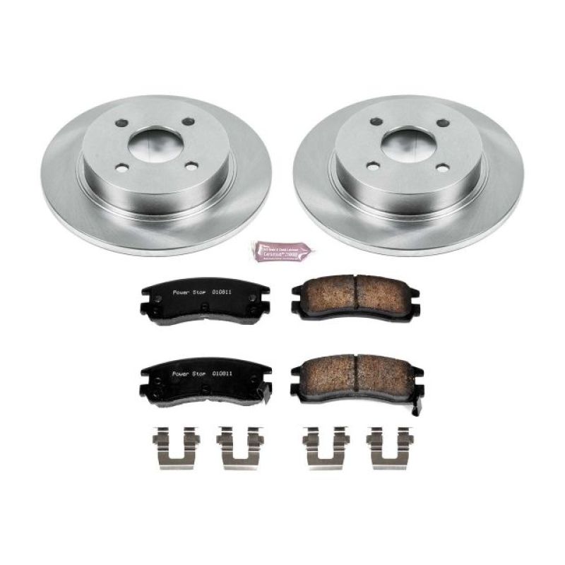 PSB Autospecialty Kit - Power Stop 91-92 Saturn SC Rear Autospecialty Brake Kit