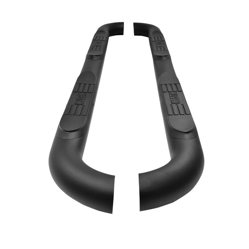 WES Nerf Bars - E-Series 3 - Westin 18-22 Jeep Wrangler JLU 4dr. E-Series 3 Nerf Step Bars - Tex. Blk