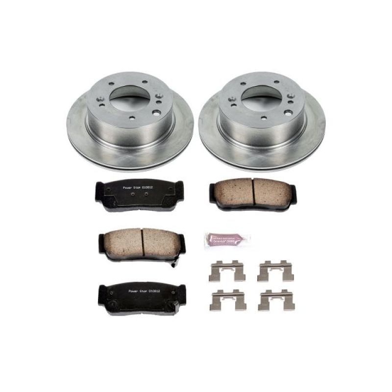 PSB Autospecialty Kit - Power Stop 03-06 Kia Sorento Rear Autospecialty Brake Kit