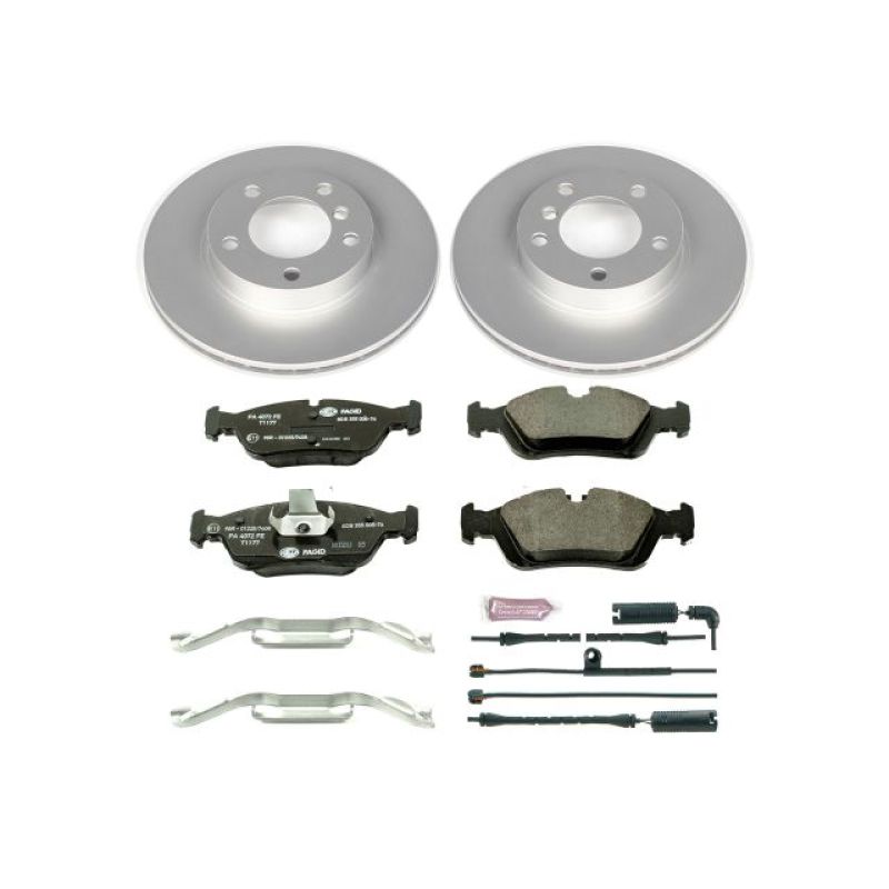 PSB Euro-Stop Kit - Power Stop 92-98 BMW 318i Front Euro-Stop Brake Kit