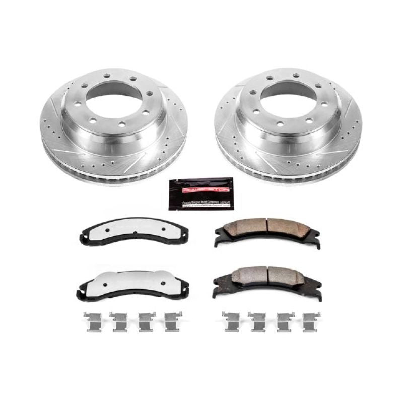 PSB Z36 Truck & Tow Kit - Power Stop 08-14 Ford E-150 Rear Z36 Truck & Tow Brake Kit