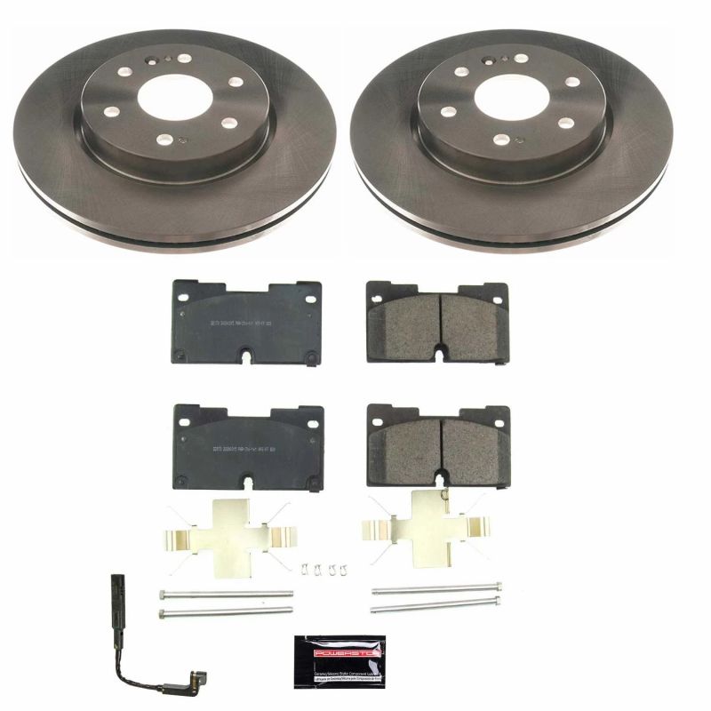 PSB Autospecialty Kit - Power Stop 2019 Chevrolet Silverado 1500 Front Autospecialty Brake Kit