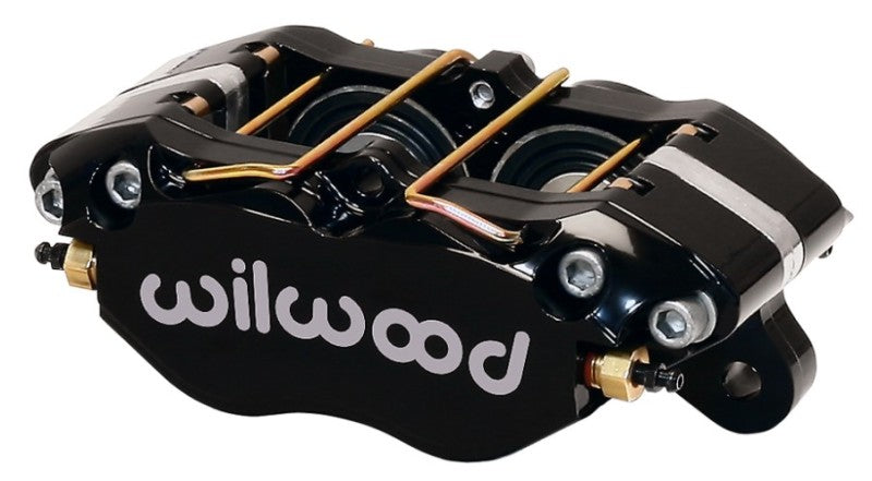 WIL Dynapro Caliper - Wilwood Caliper-Dynapro Dust-Boot 5.25in Mount - Blk 1.38in Pistons .81in Disc