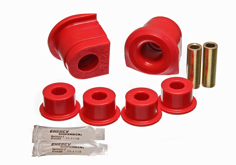 ES Cntrl Arm Bushings - Red - Energy Suspension 86-91 Mazda RX7 Red Front Control Arm Bushing Set