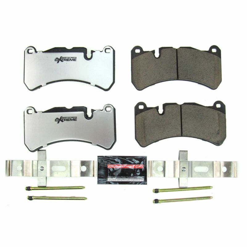 PSB Z26 Extreme Brake Pads - Power Stop 17-18 Alfa Romeo Giulia Front Z26 Extreme Street Brake Pads w/Hardware