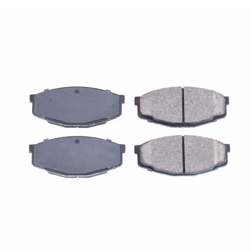 PSB Z16 Evolution Brake Pads - Power Stop 87-95 Toyota Pickup Front Z16 Evolution Ceramic Brake Pads