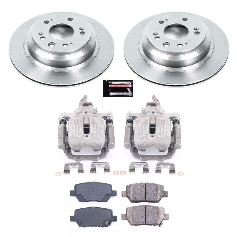 PSB Autospecialty Kit w/Cals - Power Stop 05-12 Acura RL Rear Autospecialty Brake Kit w/Calipers