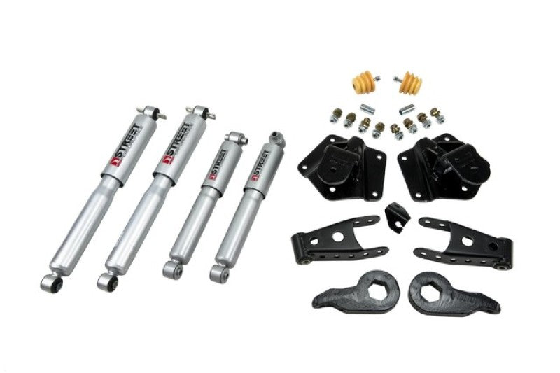 BT Lower Kit w SP Shocks - Belltech LOWERING KIT WITH SP SHOCKS