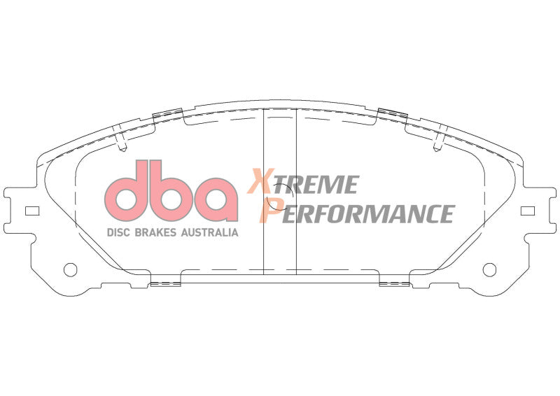 DBA XP Performance Brake Pads - DBA 15-18 Lexus NX200t Front XP Performance Brake Pads