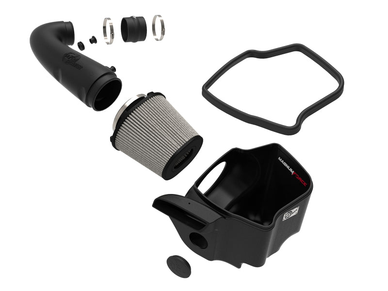 AFE Magnum FORCE Stage-2 Cold Air Intakes - aFe Magnum FORCE Pro Dry S Cold Air Intake System 11-19 Jeep Grand Cherokee (WK2) V8-5.7L