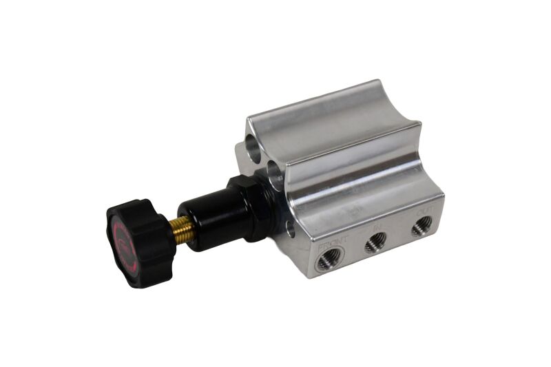 BAE Proportioning Valve - Baer Brakes Remaster Adjustable Left Port Proportioning Valve - Polished