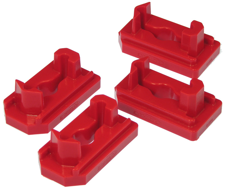 PRO Engine Mounts - Red - Prothane Dodge Ram 6.7 Cummins Motor Mount Insert - Red